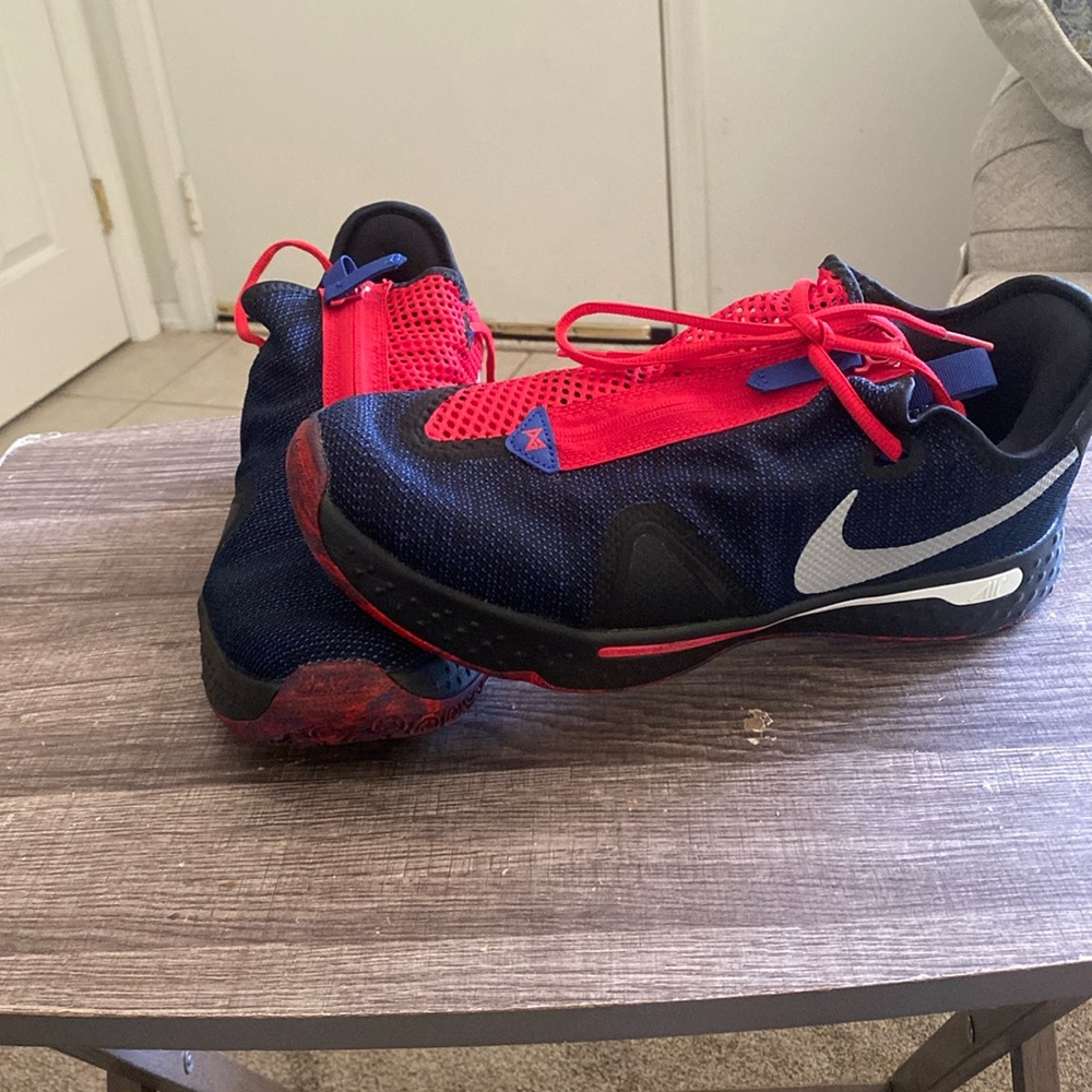 12.5 Nike Paul George 4 Clippers Edition Blue and Red In Box Never Worn
